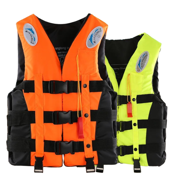 Reddingsvest met fluitje