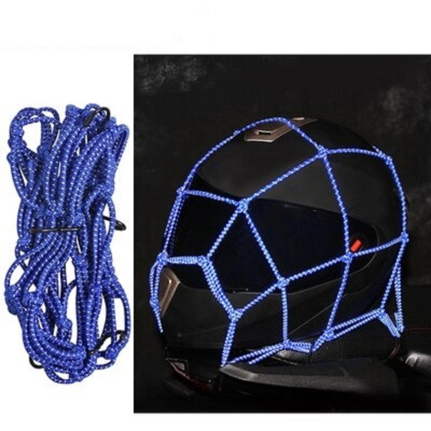 Rede de bagagem para motociclo A2287 azul