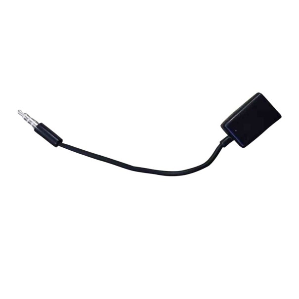 Redução jack 3,5mm para USB preto