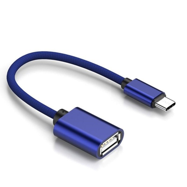 Reducere USB-C la USB K99 albastru inchis