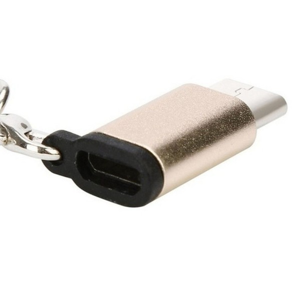 Réducteur USB-C vers Micro USB K125 doré
