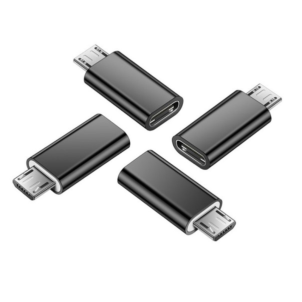 Redukce Micro USB na USB-C 4 ks 1