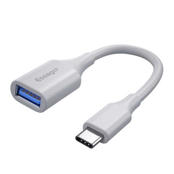 Redukce USB-C na USB 2.0 / USB 3.0 bílá 1