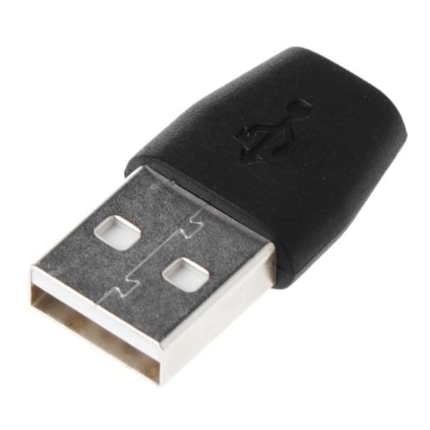 Redukce USB na Micro USB černá