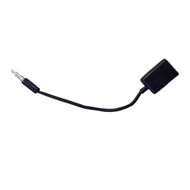 Redukcia jack 3,5mm na USB čierna