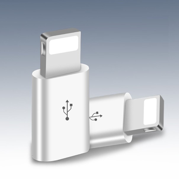 Redukcia pre Apple iPhone Lightning na Micro USB 4 ks 1