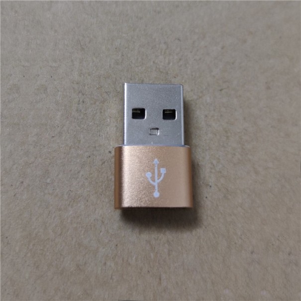 Redukcia USB na USB-C K15 zlatá