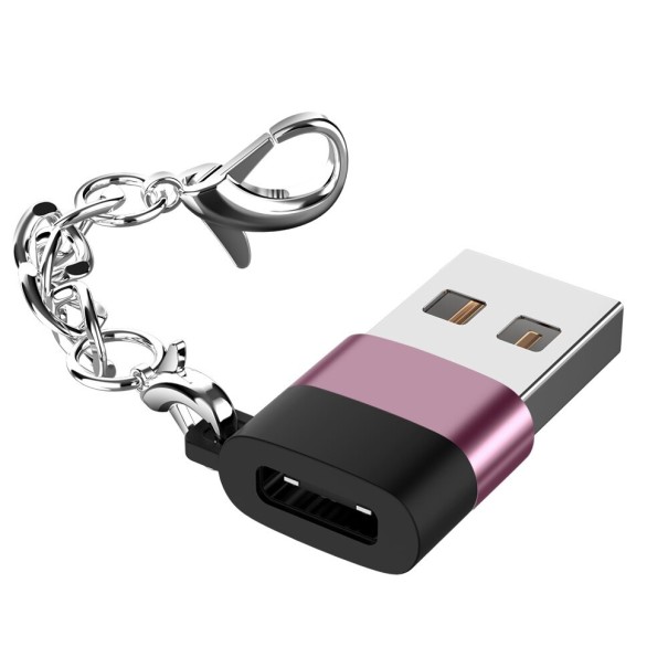 Redukcja z USB 2.0 na USB-C różowy
