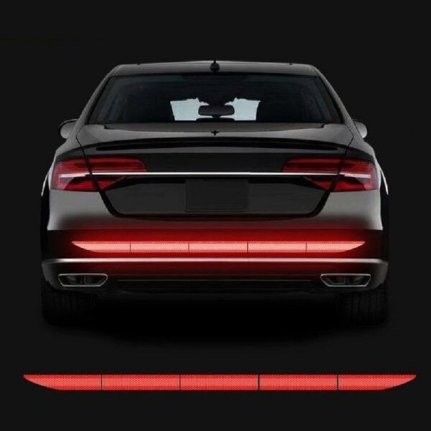 Reflektierender Autoaufkleber 5 Stk rot