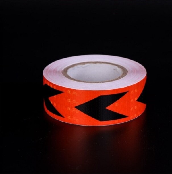 Reflektierendes Klebeband zur Markierung von Fahrzeugen 1 m 1