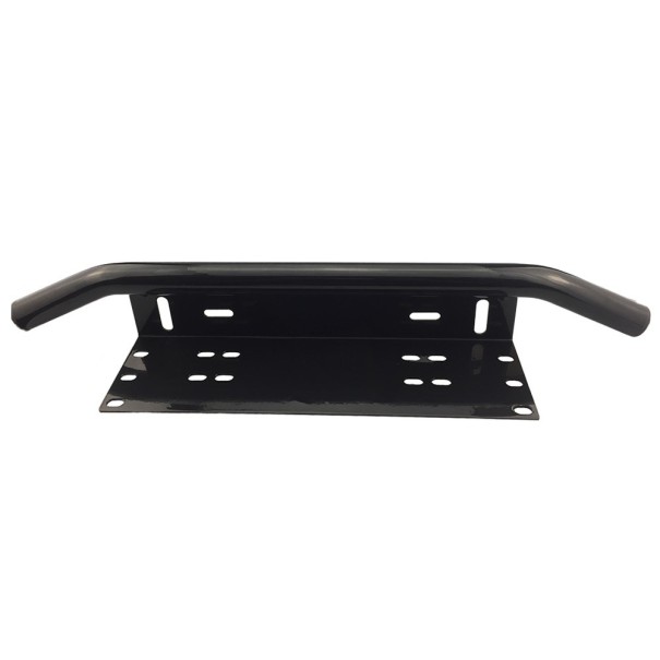 Reforço do para-choques dianteiro preto