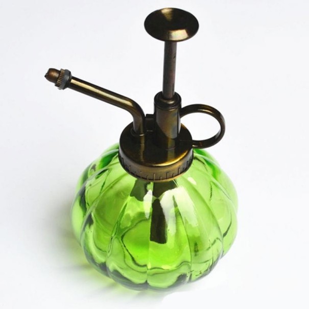 Regadera antigua vintage de colores J2264 verde