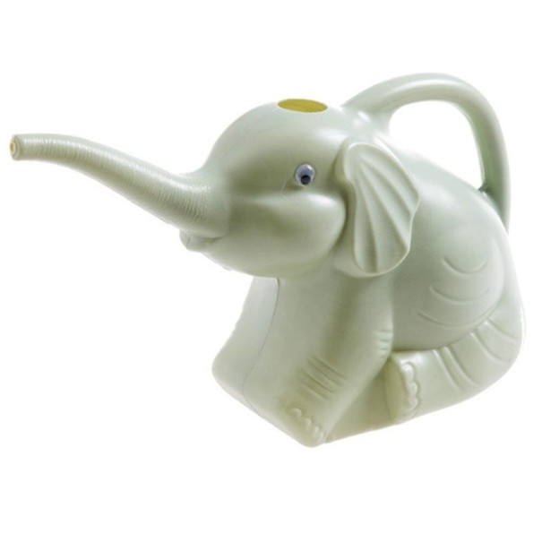 Regadera de elefante verde claro