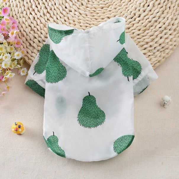 Regenjas voor honden C1156 groen XL