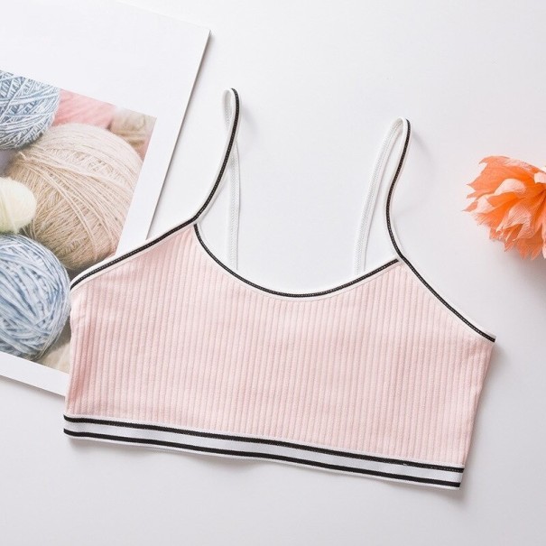 Reggiseno ragazza senza ferretto B1574 rosa chiaro L