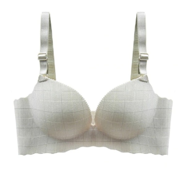 Reggiseno soft da donna grigio 80A