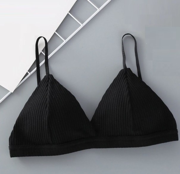Reggiseno triangolare da donna Irene nero