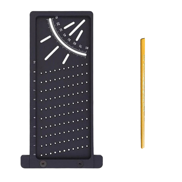 Règle de menuisier noir