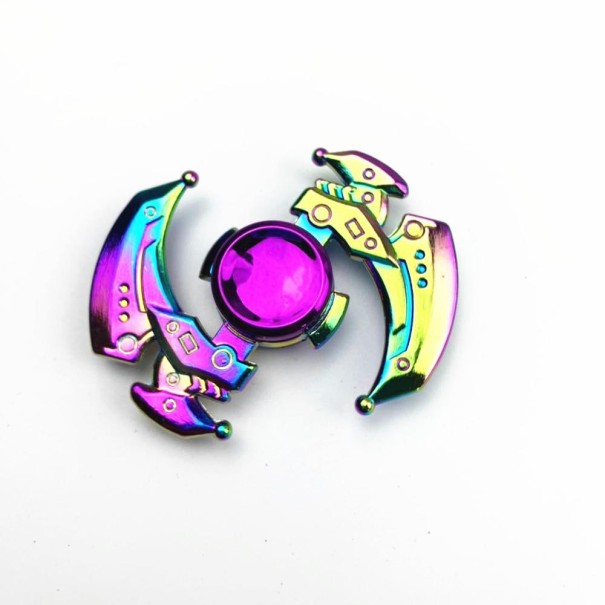 Regnbue-fidget spinner E68 9