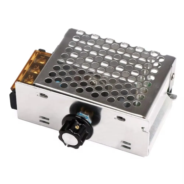 Regulador de voltaje SCR 220V AC 4000W Dimmer electrónico de potencia Termostato Regulador de velocidad de motores Cuerpos calefactores Módulo de control 1
