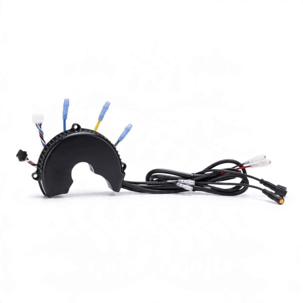 Regulator motor BAFANG 36 V 250 W UART Curent 15 A Unitate de control C571-30-511 Negru Cu cabluri și conectori Piesă de schimb pentru bicicletă 1