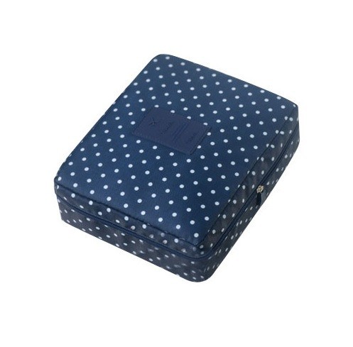 Reis cosmetische tas J2990 donkerblauw