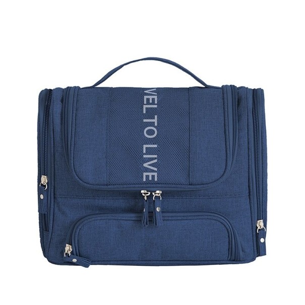 Reis cosmetische tas T506 donkerblauw