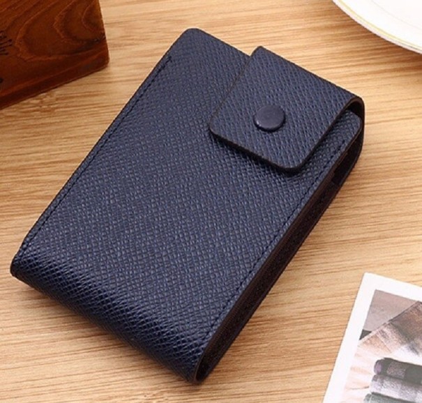 Reisdocumentenmap voor heren T952 donkerblauw