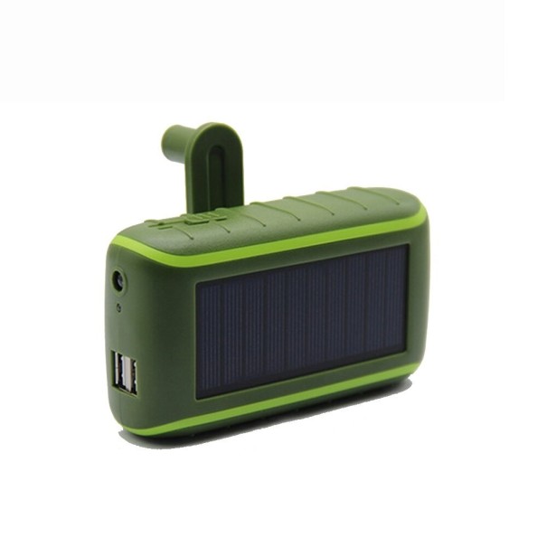 Reise-Solar-Powerbank 8000 mAh grün 1