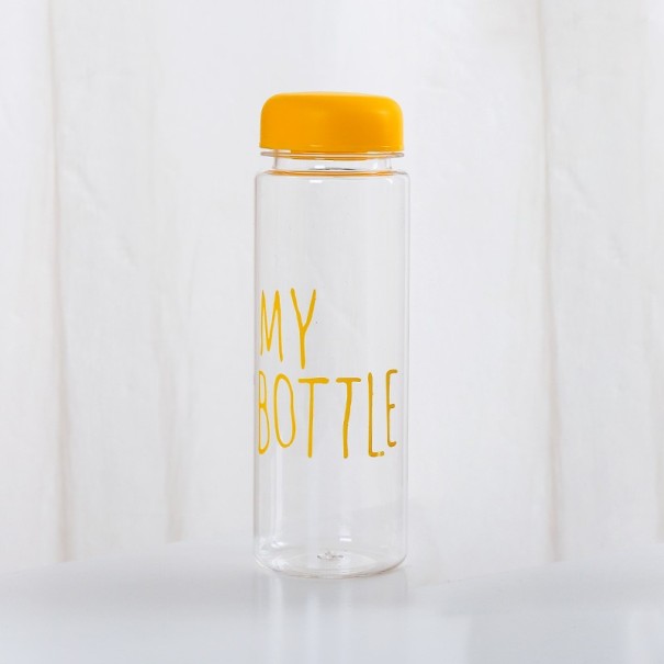 Reiseflasche mit Aufschrift C188 gelb 2