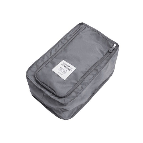 Reiseschuh-Organizer grau