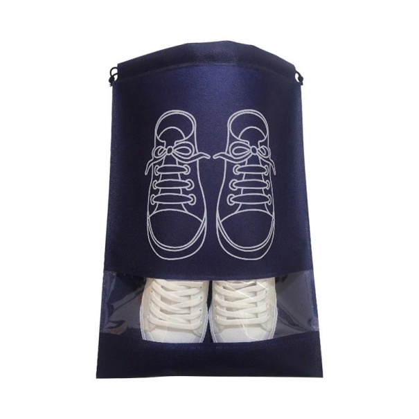 Reisetasche für Schuhe 5 Stk dunkelblau 35-39