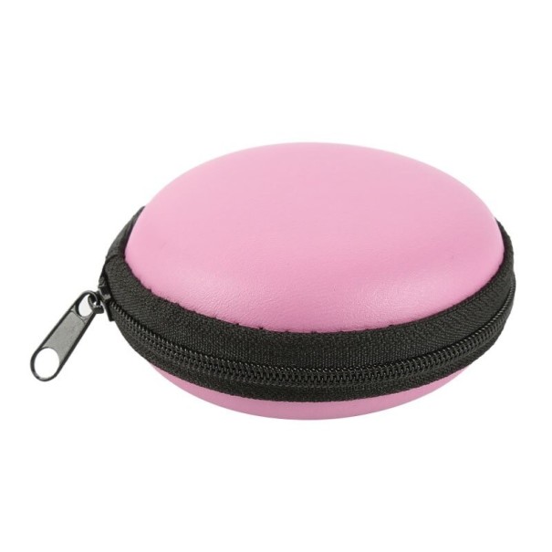 Reiskoffer voor koptelefoon roze