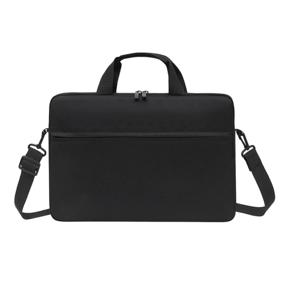 Reistas met verstelbare riem voor MacBook 14 inch, 37 x 27 cm zwart