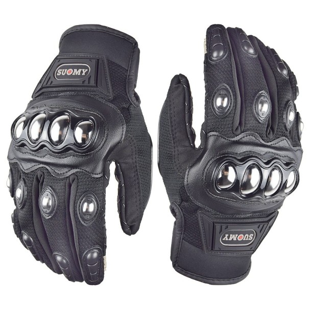 Rękawice motocyklowe P3456 czarny M