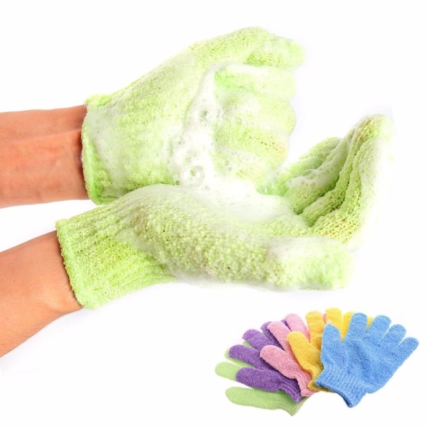 Rękawiczki kosmetyczne jasnozielony