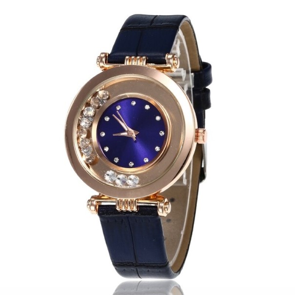 Relógio de Senhora T1628 azul escuro