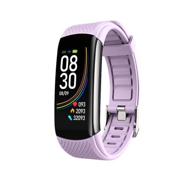 Relógios de fitness inteligentes K1214 roxo claro