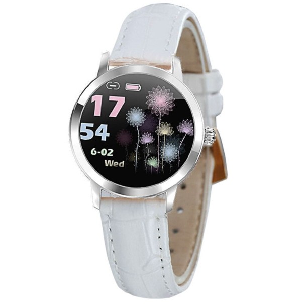 Relógios inteligentes femininos K1275 branco 1