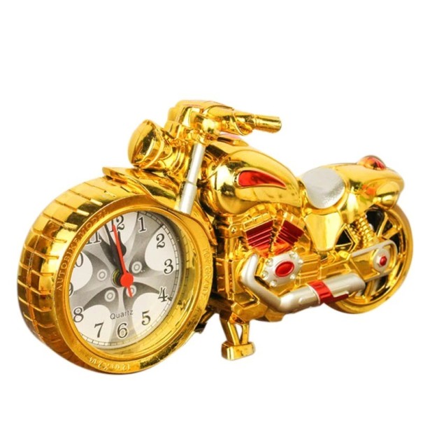 Reloj de escritorio con forma de motocicleta 2