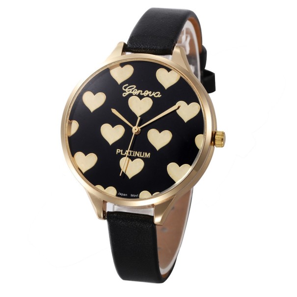 Reloj de mujer con corazones J3226 negro