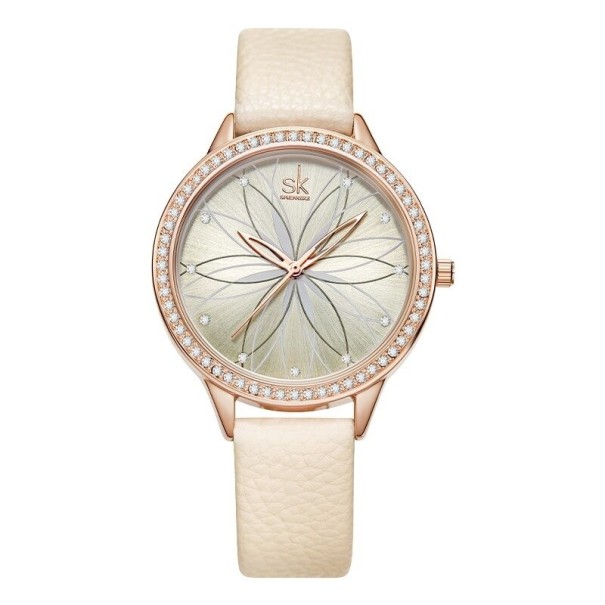 Reloj de mujer E2494 crema