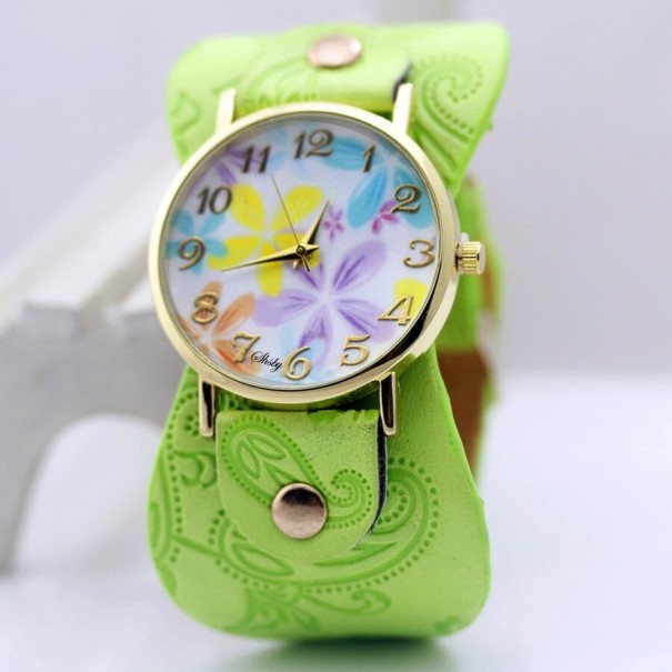 Reloj de mujer E2645 verde claro