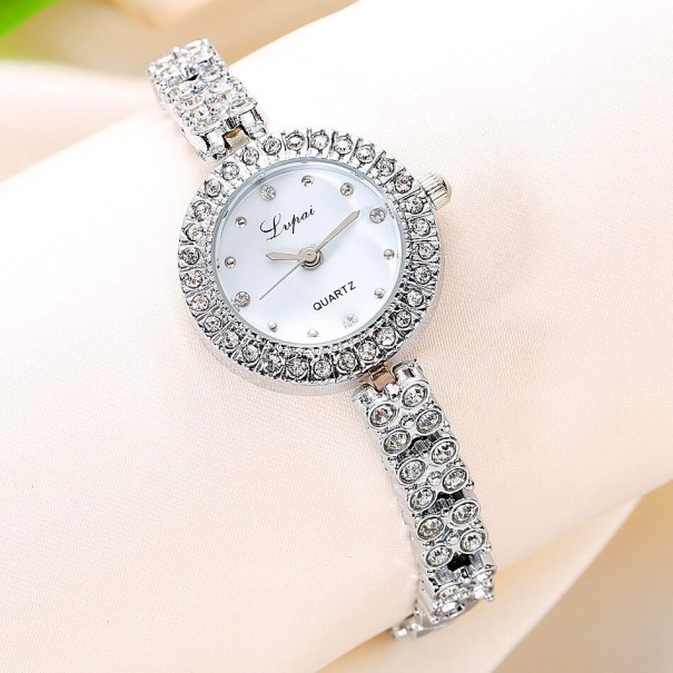 Reloj de mujer T1587 plateado 2