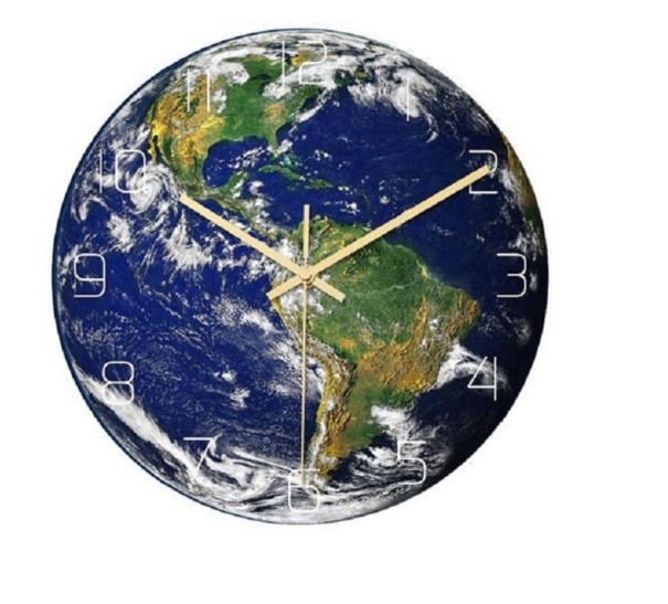 Reloj de pared de la Tierra 6