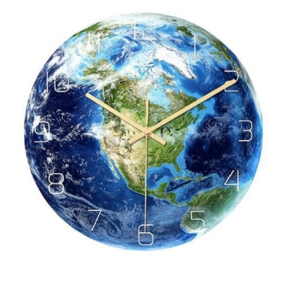 Reloj de pared de la Tierra 7