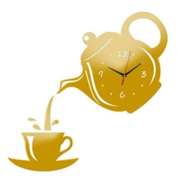 Reloj de pared G2016 dorado