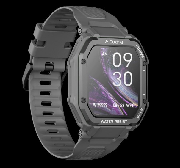 Reloj deportivo inteligente K1380 negro