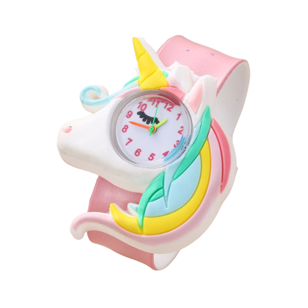 Reloj infantil con animal G2027 multicolor