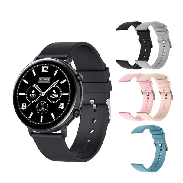 Reloj inteligente con 5 correas de repuesto A2866 negro